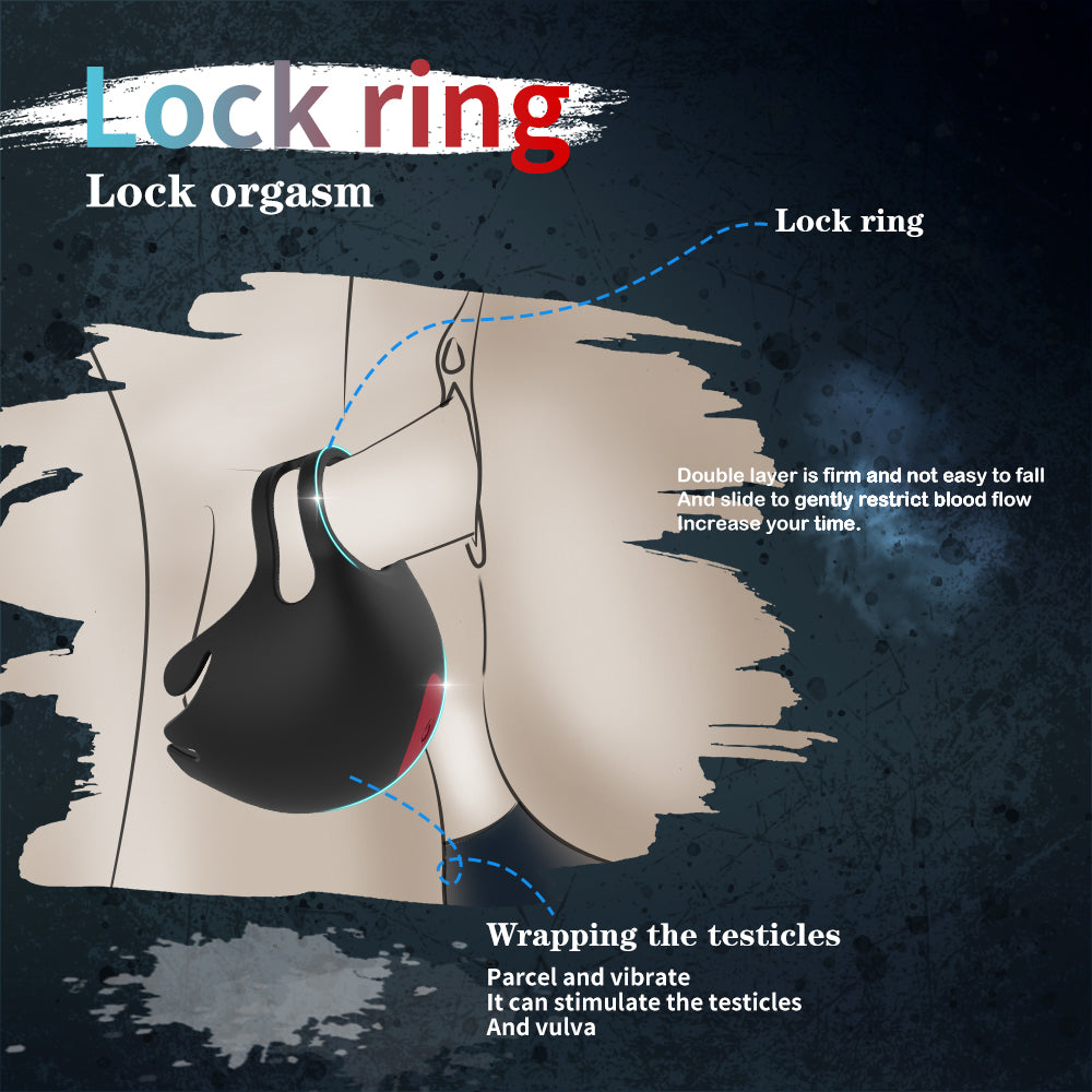Vibrating Cock Ring (NEST PRO-RCT)
